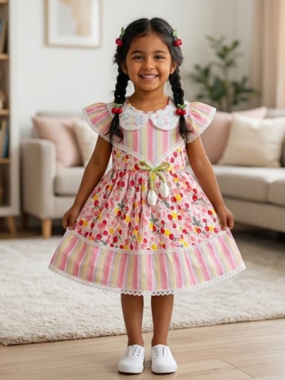 Sweet cherry Delight Frock